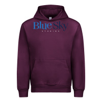 Mauve Wine Blue Sky Studios Urban Hoodie - linhVisuals