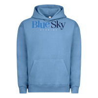 Pigment Pebble Blue Blue Sky Studios Urban Hoodie - linhVisuals