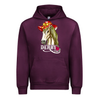 Mauve Wine derby day shirt 2022 horse derby party horse racing t shirt Urban Hoodie - linhVisuals