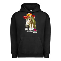 Pigment Black derby day shirt 2022 horse derby party horse racing t shirt Urban Hoodie - linhVisuals