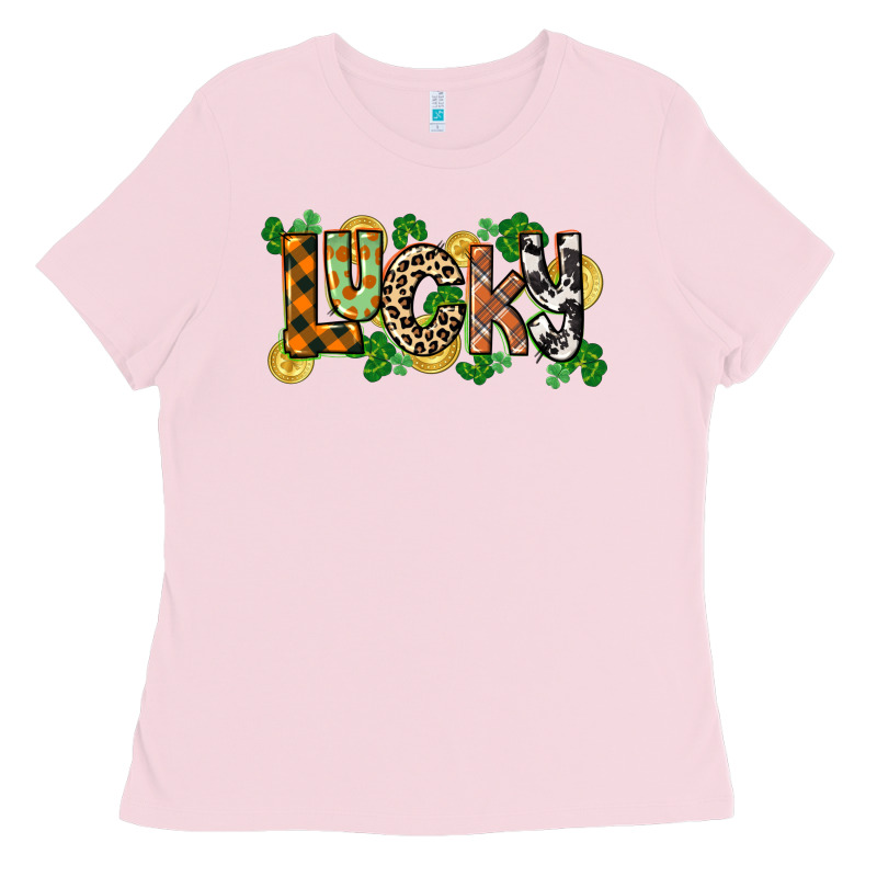 Western Lucky St. Patrick's Day Ladies Tee by CowGirlArtShop | Teevron