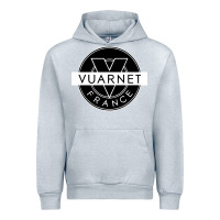 Heather Grey Vuarnet France Urban Hoodie - linhVisuals