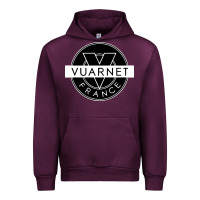 Mauve Wine Vuarnet France Urban Hoodie - linhVisuals