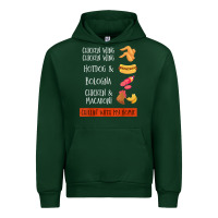 Forest Green chicken wing chicken wing hotdog and bologna shirt t shirt Urban Hoodie - linhVisuals