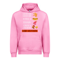 Fuchsia Pink chicken wing chicken wing hotdog and bologna shirt t shirt Urban Hoodie - linhVisuals