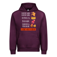 Mauve Wine chicken wing chicken wing hotdog and bologna shirt t shirt Urban Hoodie - linhVisuals