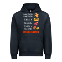 Navy chicken wing chicken wing hotdog and bologna shirt t shirt Urban Hoodie - linhVisuals