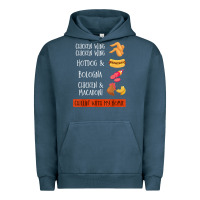 Pigment Midnight Navy chicken wing chicken wing hotdog and bologna shirt t shirt Urban Hoodie - linhVisuals
