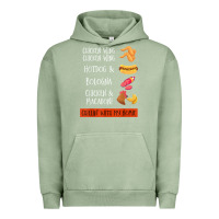 Pigment Oil Green chicken wing chicken wing hotdog and bologna shirt t shirt Urban Hoodie - linhVisuals