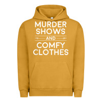 Pigment Peanut Butter crime shows shirt, murder shows and comfy clothes t shirt Urban Hoodie - linhVisuals