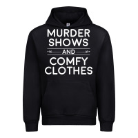 Black crime shows shirt, murder shows and comfy clothes t shirt Urban Hoodie - linhVisuals