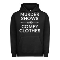 Pigment Black crime shows shirt, murder shows and comfy clothes t shirt Urban Hoodie - linhVisuals