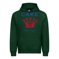 Forest Green Cake Fashion Nugget Urban Hoodie - linhVisuals
