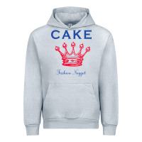 Heather Grey Cake Fashion Nugget Urban Hoodie - linhVisuals