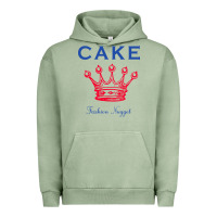 Pigment Oil Green Cake Fashion Nugget Urban Hoodie - linhVisuals