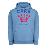 Pigment Pebble Blue Cake Fashion Nugget Urban Hoodie - linhVisuals