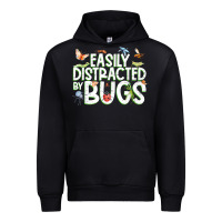 Black funny bug tshirt, insect lover shirt, bug collector t shirt Urban Hoodie - linhVisuals