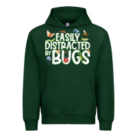 Forest Green funny bug tshirt, insect lover shirt, bug collector t shirt Urban Hoodie - linhVisuals