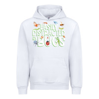 White funny bug tshirt, insect lover shirt, bug collector t shirt Urban Hoodie - linhVisuals