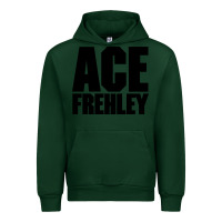Forest Green the-ace-frehley-trouble-walkin-cool Urban Hoodie - linhVisuals