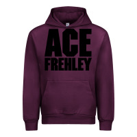 Mauve Wine the-ace-frehley-trouble-walkin-cool Urban Hoodie - linhVisuals
