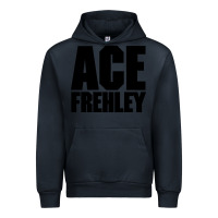Navy the-ace-frehley-trouble-walkin-cool Urban Hoodie - linhVisuals