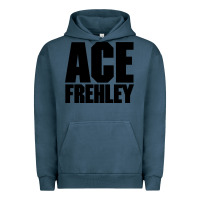 Pigment Midnight Navy the-ace-frehley-trouble-walkin-cool Urban Hoodie - linhVisuals