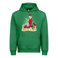 Emerald doctor who rockabilly missy time lady baker t shirt Urban Hoodie - linhVisuals