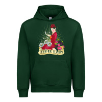 Forest Green doctor who rockabilly missy time lady baker t shirt Urban Hoodie - linhVisuals