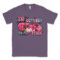 Lavender in october we wear pink Classic Tee - CowGirlArtShop