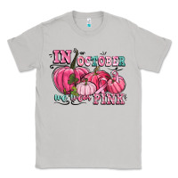 Moon Dust in october we wear pink Classic Tee - CowGirlArtShop