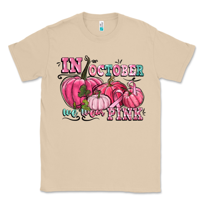 In October We Wear Pink Classic Tee by CowGirlArtShop | Teevron