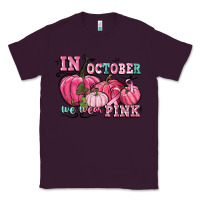 Plum in october we wear pink Classic Tee - CowGirlArtShop