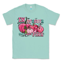 Seafoam in october we wear pink Classic Tee - CowGirlArtShop