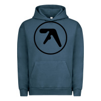 Pigment Midnight Navy the-aphex-twin-selected-ambient-cool Urban Hoodie - linhVisuals