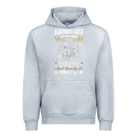 Heather Grey mens hands off of my rod bass fishing fisherman t shirt Urban Hoodie - linhVisuals