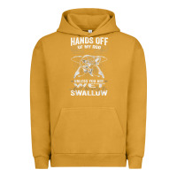 Pigment Peanut Butter mens hands off of my rod bass fishing fisherman t shirt Urban Hoodie - linhVisuals