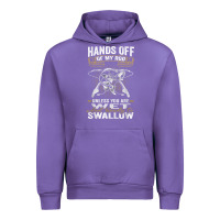Tulip mens hands off of my rod bass fishing fisherman t shirt Urban Hoodie - linhVisuals