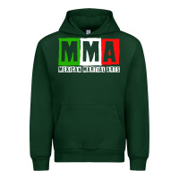 Forest Green mexican martial arts combat mexico fighter themed pullover hoodie Urban Hoodie - linhVisuals