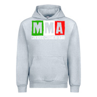 Heather Grey mexican martial arts combat mexico fighter themed pullover hoodie Urban Hoodie - linhVisuals