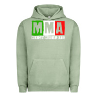 Pigment Oil Green mexican martial arts combat mexico fighter themed pullover hoodie Urban Hoodie - linhVisuals