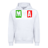 White mexican martial arts combat mexico fighter themed pullover hoodie Urban Hoodie - linhVisuals