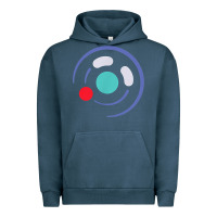 Pigment Midnight Navy minimalist game cube controller throwback retro gamer t shirt Urban Hoodie - linhVisuals