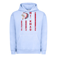 Pigment Grape Ice mi’kmaq tribe native american flag mi’kmaq heritage related t shir Urban Hoodie - linhVisuals