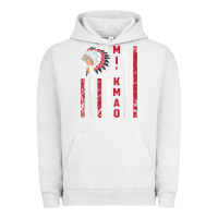 Pigment Lunar Rock mi’kmaq tribe native american flag mi’kmaq heritage related t shir Urban Hoodie - linhVisuals