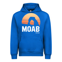 Cobalt moab utah arches national park vintage retro outdoor hiking pullover h Urban Hoodie - linhVisuals