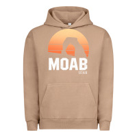 Pigment Burro moab utah arches national park vintage retro outdoor hiking pullover h Urban Hoodie - linhVisuals