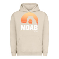 Pigment French Oak moab utah arches national park vintage retro outdoor hiking pullover h Urban Hoodie - linhVisuals