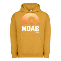 Pigment Peanut Butter moab utah arches national park vintage retro outdoor hiking pullover h Urban Hoodie - linhVisuals