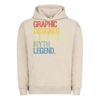 Pigment French Oak funny graphic designer t shirt Urban Hoodie - linhVisuals